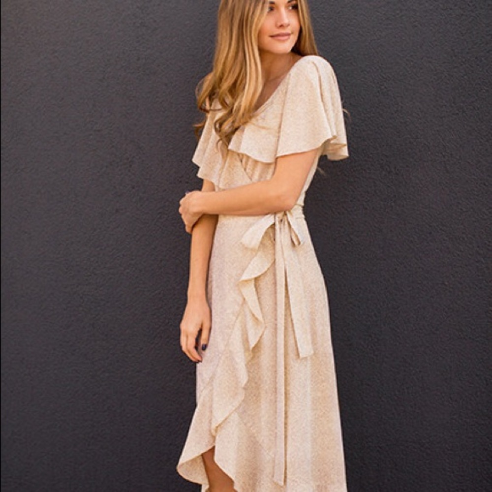 Brand new Joyfolie nigella gold dress